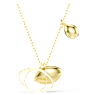 Symbolica pendant, Evil eye, Blue, Gold-tone plated - Swarovski, 5692178