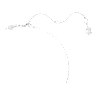 Constella pendant, Pavé, Round cut, White, Rhodium plated - Swarovski, 5692261