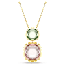 Chroma 鏈墜, 枕形切割, 漸層色, 鍍金色色調 - Swarovski, 5692496