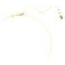 Chroma pendant, Cushion cut, Multicolored, Gold-tone plated - Swarovski, 5692496
