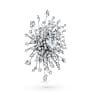 Broche Galaxy, Diamants de synthèse 15,71 ct tw, Formes variées, Or blanc 18 carats - Swarovski, 5692695