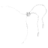 Birthstone Armband, Kissenschliff, Dezember, Blau, Rhodiniert - Swarovski, 5692880