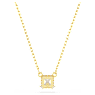 Stilla Attract Anhänger, Kissenschliff, Weiß, Goldlegierungsschicht - Swarovski, 5693153