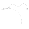 Dextera จี้สร้อยคอ, เจียระไนทรงกลม, ทรงกลม, ขาว, เคลือบโรเดียม - Swarovski, 5693206
