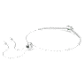 Bransoletka Matrix Tennis, Szlify różnorodne, Zielona, Powłoka z rodu - Swarovski, 5693411