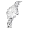 Zegarek Imber, Swiss Made, Metalowa bransoleta, W odcieniu srebra, Stal szlachetna - Swarovski, 5693634