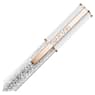 Crystalline Lustre ballpoint pen, White, Rose gold-tone plated - Swarovski, 5694174
