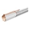 Stylo à bille Crystalline Lustre, Blanc, Placage de ton or rosé - Swarovski, 5694174