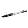 Crystalline Lustre ballpoint pen, Black, Rhodium plated - Swarovski, 5694180