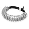 Constella choker, Round cut, White, Rhodium plated - Swarovski, 5694793