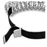 Constella choker, Round cut, White, Rhodium plated - Swarovski, 5694793