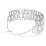 Millenia choker, Octagon cut, White, Rhodium plated - Swarovski, 5696290