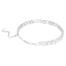 Millenia choker, Octagon cut, White, Rhodium plated - Swarovski, 5696292