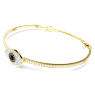 Symbolica bangle, Evil eye, Blue, Gold-tone plated - Swarovski, 5696467