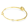 Symbolica bangle, Evil eye, Blue, Gold-tone plated - Swarovski, 5696467