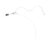 Hyperbola pendant, Mixed cuts, White, Mixed metal finish - Swarovski, 5696626