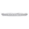 Eternity band ring, Lab-grown diamonds 0.2 ct tw, Round shape, Sterling silver - Swarovski, 5696895