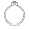 Eternity 單鑽光環戒指, 總重 0.45 克拉培育鑽石, 圓形, 銀 - Swarovski, 5697128