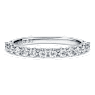 Anello a fascia Eternity, Diamanti creati in laboratorio 0,5 ct tw, Forma rotonda, Oro bianco 18 K - Swarovski, 5697704