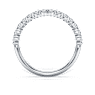 Anello a fascia Eternity, Diamanti creati in laboratorio 0,5 ct tw, Forma rotonda, Oro bianco 18 K - Swarovski, 5697704