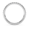 Eternity band ring, Lab-grown diamonds 0.4 ct tw, Round shape, 18K white gold - Swarovski, 5697721