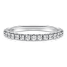 Anillo de banda Eternity, Diamantes creados en laboratorio (peso total de 0,4 quilate), Forma redonda, Oro blanco de 18 quilates - Swarovski, 5697723
