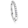 Anillo de banda Eternity, Diamantes creados en laboratorio (peso total de 0,4 quilate), Forma redonda, Oro blanco de 18 quilates - Swarovski, 5697723
