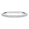Eternity band ring, Lab-grown diamonds 0.2 ct tw, Round shape, 18K white gold - Swarovski, 5697725