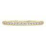 Eternity band ring, Lab-grown diamonds 0.2 ct tw, Round shape, 18K yellow gold - Swarovski, 5697736