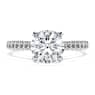 Eternity ソリテールリング, ラボラトリー・グロウン・ダイヤモンド 1.7 ct tw, ラウンドシェイプ, 18Kホワイトゴールド - Swarovski, 5697789