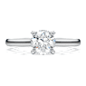 Eternity 솔리테어 링, 랩 그로운 다이아몬드 1ct tw, 라운드 쉐입, 18K 화이트 골드 - Swarovski, 5697802