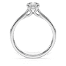 Eternity 솔리테어 링, 랩 그로운 다이아몬드 1ct tw, 라운드 쉐입, 18K 화이트 골드 - Swarovski, 5697802