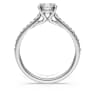 Eternity Solitärring, Im Labor gezüchtete Diamanten 1,2 ct tw, Runde Form, 18K Weißgold - Swarovski, 5697808