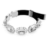 Choker Lucent, Tăietură octogonală, Alb, Placat cu rodiu - Swarovski, 5698527