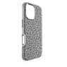 High smartphone case, iPhone® 16, Silver tone - Swarovski, 5698779