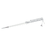 Crystalline ballpoint pen, Eiffel tower, White, Chrome plated - Swarovski, 5698802