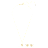 Snake set, Crystal pearl, Mixed cuts, Year of the Snake, White, Gold-tone plated - Swarovski, 5698886