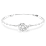 Snake 브레이슬릿, 믹스 컷, 뱀의 해, 화이트, 로듐 플래팅 - Swarovski, 5698892