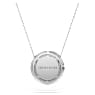 Eternity halo solitaire-hanger, Laboratorium-diamanten 2 ct tw, Ronde vorm, 18K witgoud - Swarovski, 5699182