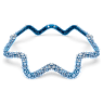 Gargantilla Sublima, Tallas mixtas, Azul, Acabado en azul - Swarovski, 5699521