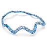 Gargantilla Sublima, Tallas mixtas, Azul, Acabado en azul - Swarovski, 5699521