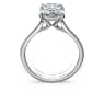 Eternity 單鑽戒指, 總重 3 克拉培育鑽石, 八邊形, 18K 金（白色) - Swarovski, 5699577
