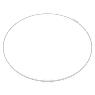 Eternity Tennis necklace, Lab-grown diamonds 3 ct tw, Round shape, 18K white gold - Swarovski, 5699795