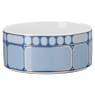Signum cereal bowl, Porcelain, Blue - Swarovski, 5699983