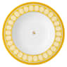 Signum soup plate, Porcelain, Yellow - Swarovski, 5699991