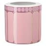 Signum vase, Porcelain, Wide, Pink - Swarovski, 5699996