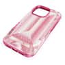 High smartphone case, Crystal print motif, iPhone® 16 Pro, Pink - Swarovski, 5700010