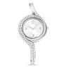 Dextera Asymmetric watch, Swiss Made, Metal bracelet, Silver tone, Stainless Steel - Swarovski, 5700996