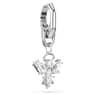 Symbolica Charm, Engel, Weiß, Rhodiniert - Swarovski, 5701275