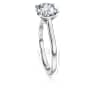 Eternity 솔리테어 링, 랩 그로운 다이아몬드 2ct tw, 라운드 쉐입, 18K 화이트 골드 - Swarovski, 5702188